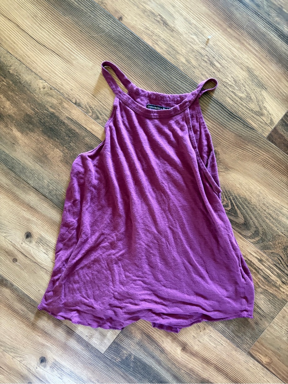 Abercrombie & Fitch Magenta Racerback Tank